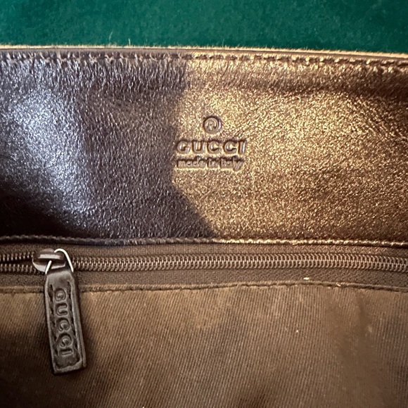 ❤️Gucci GG Canvas & Leather Bucket Style Bag - Picture 8 of 12